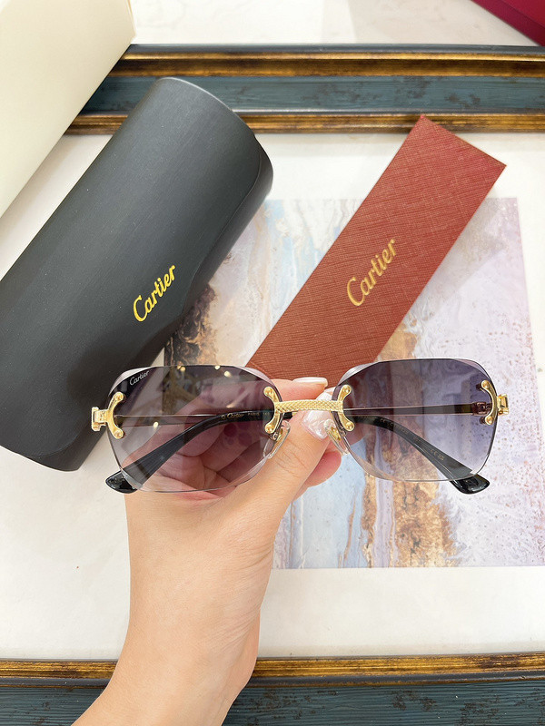 Cartier Sunglasses AAAA-7360