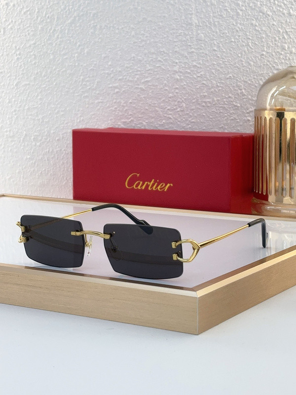 Cartier Sunglasses AAAA-7261
