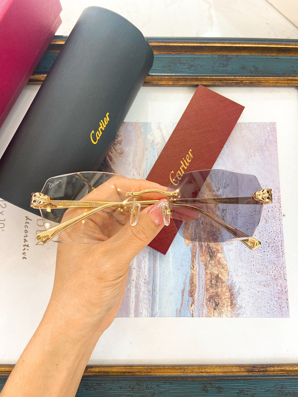 Cartier Sunglasses AAAA-7416