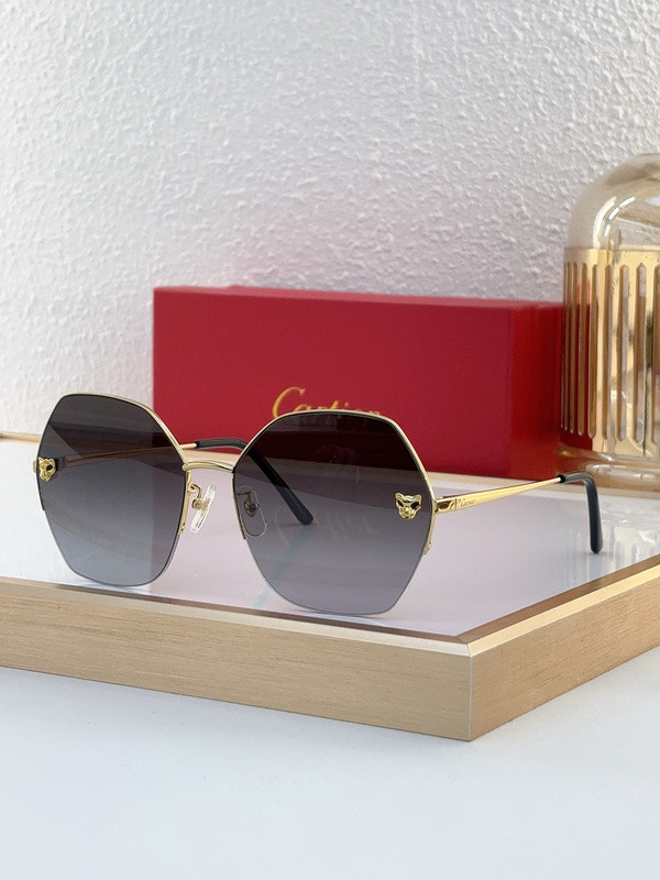 Cartier Sunglasses AAAA-7176