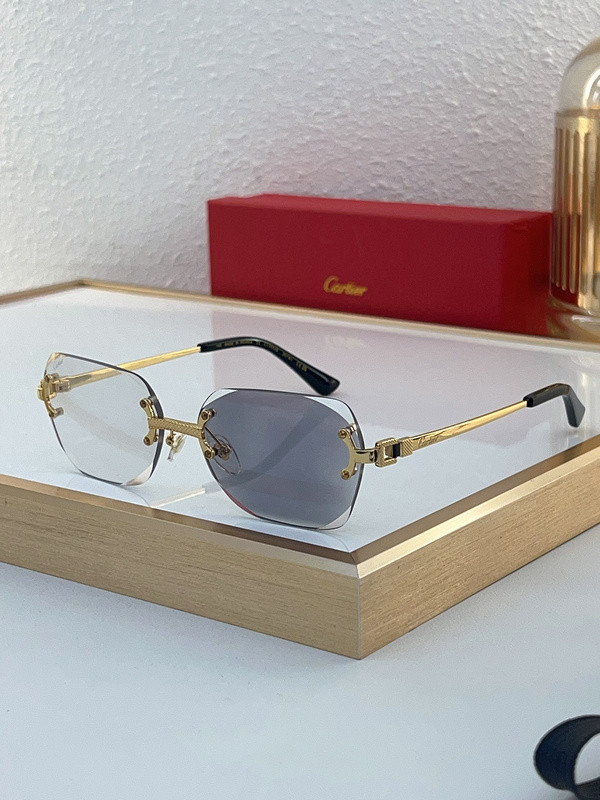 Cartier Sunglasses AAAA-7365