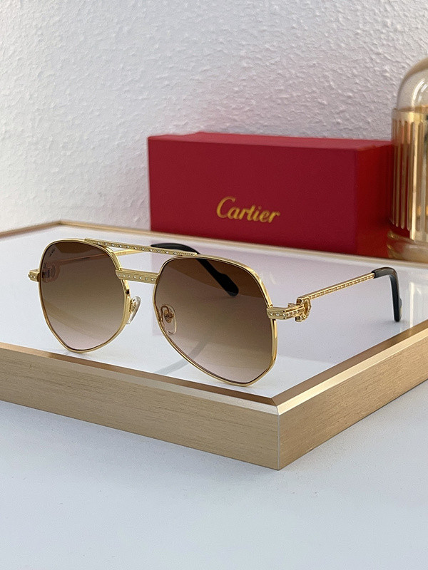 Cartier Sunglasses AAAA-7330