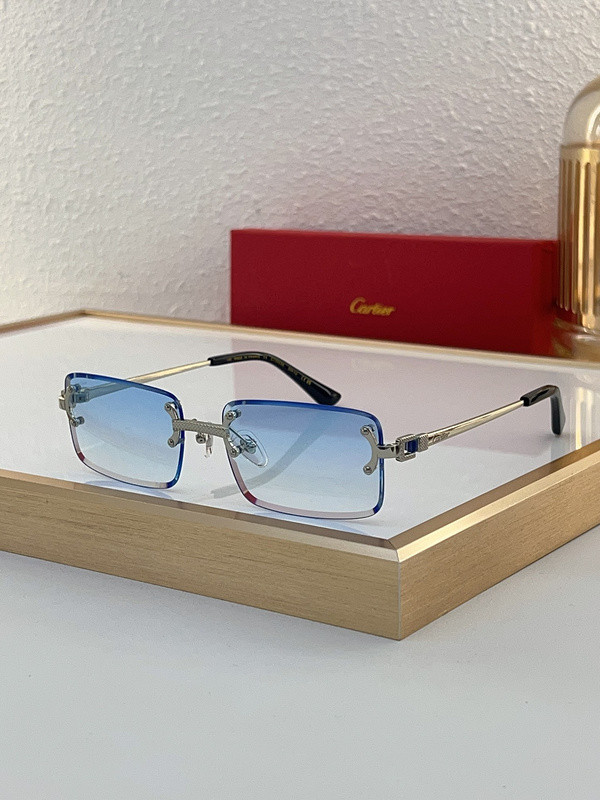 Cartier Sunglasses AAAA-7373