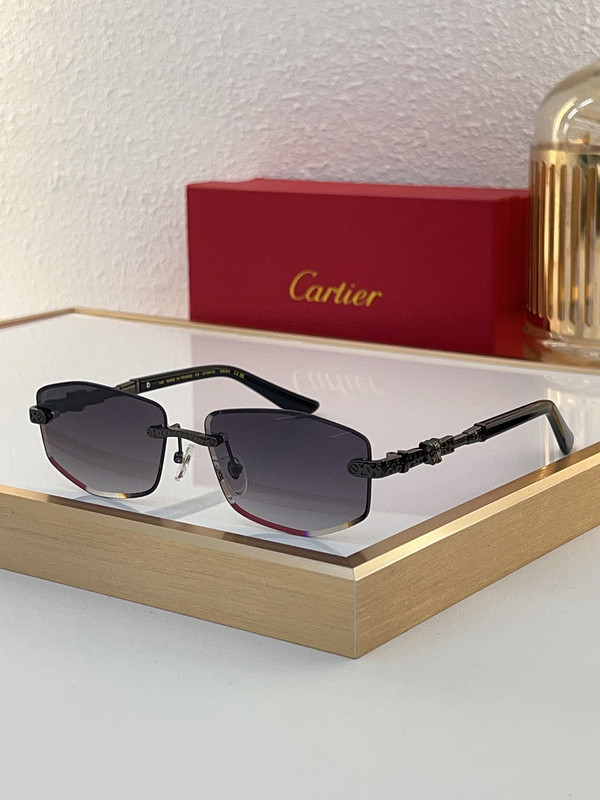 Cartier Sunglasses AAAA-7450