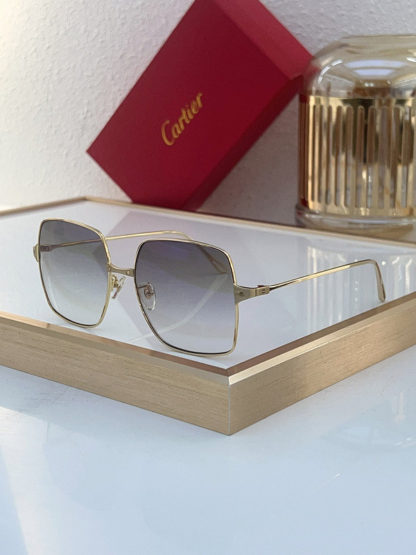 Cartier Sunglasses AAAA-7154