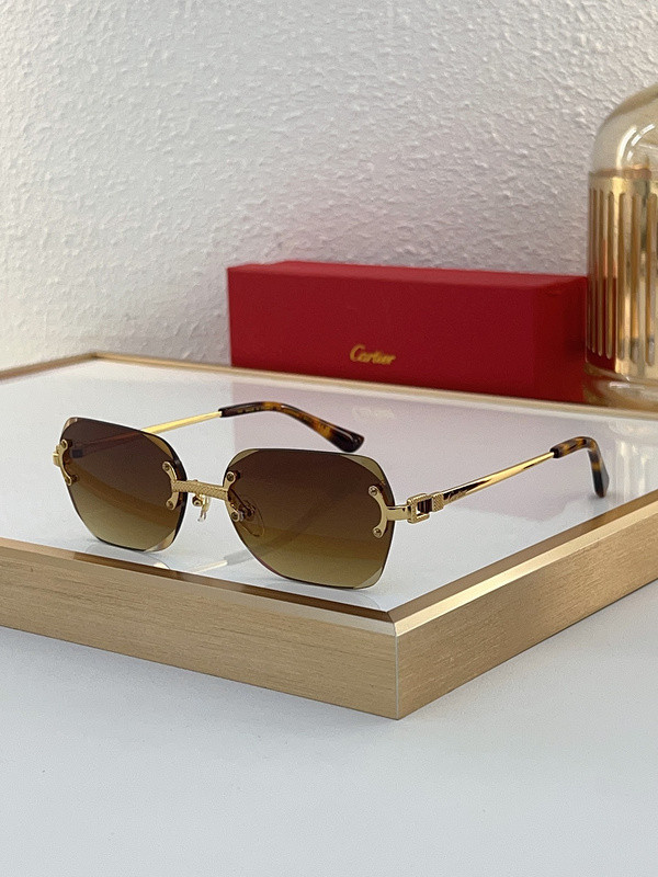 Cartier Sunglasses AAAA-7355