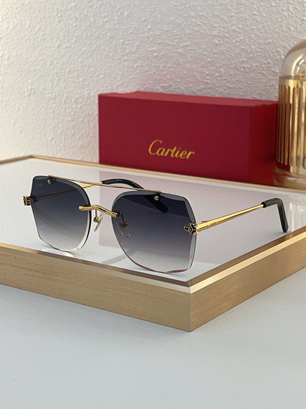 Cartier Sunglasses AAAA-6960