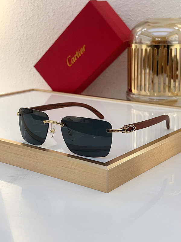Cartier Sunglasses AAAA-7045