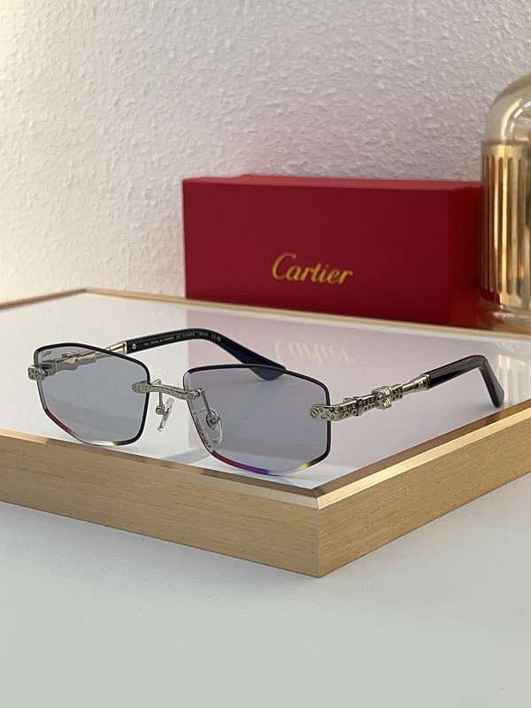 Cartier Sunglasses AAAA-7452