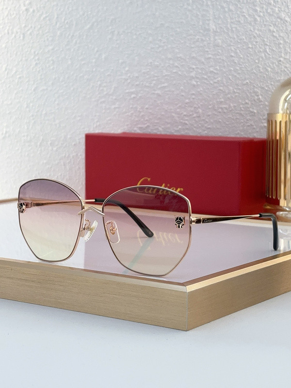 Cartier Sunglasses AAAA-7078
