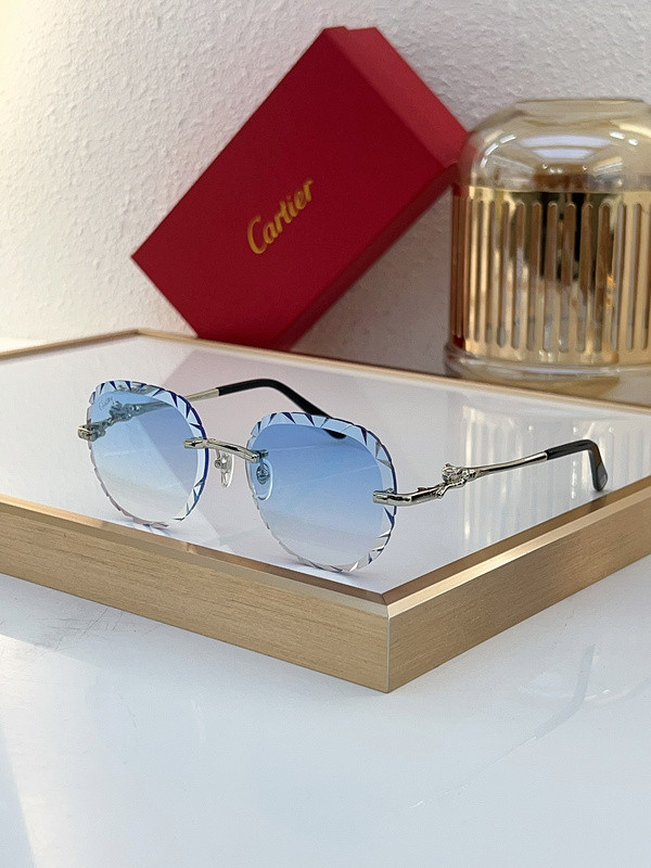 Cartier Sunglasses AAAA-7097