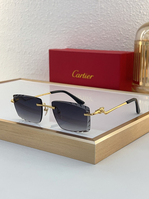 Cartier Sunglasses AAAA-7038