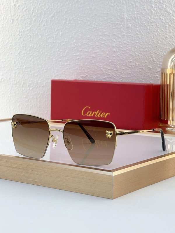 Cartier Sunglasses AAAA-7182