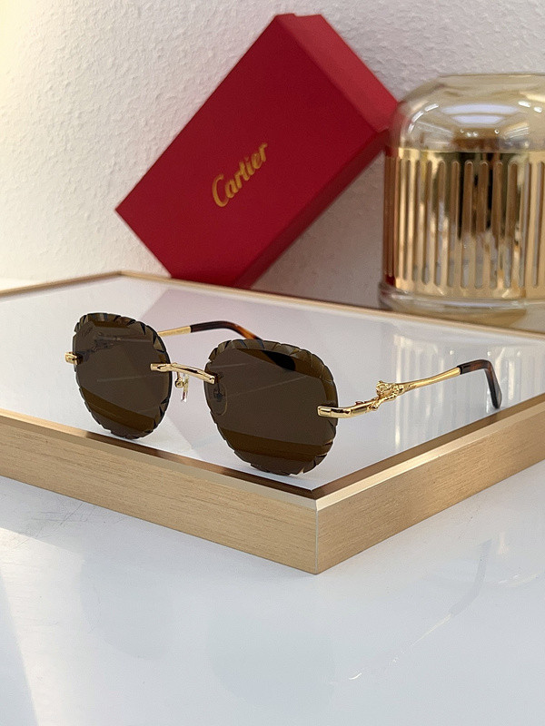 Cartier Sunglasses AAAA-7106