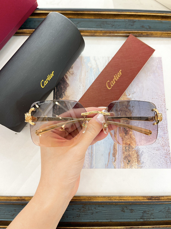 Cartier Sunglasses AAAA-7482