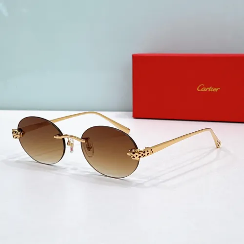 Cartier Sunglasses AAAA-7430