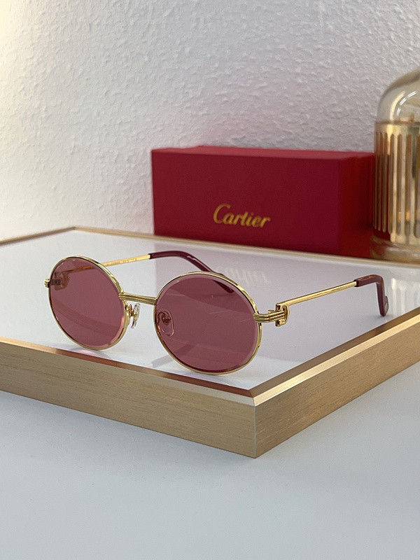Cartier Sunglasses AAAA-7454