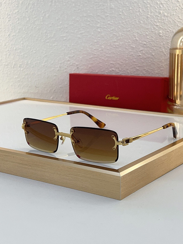 Cartier Sunglasses AAAA-7372