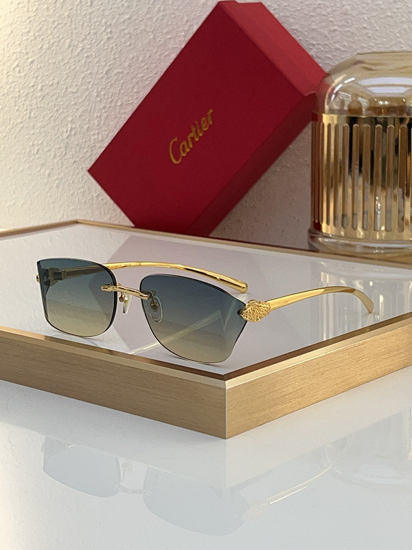 Cartier Sunglasses AAAA-7463