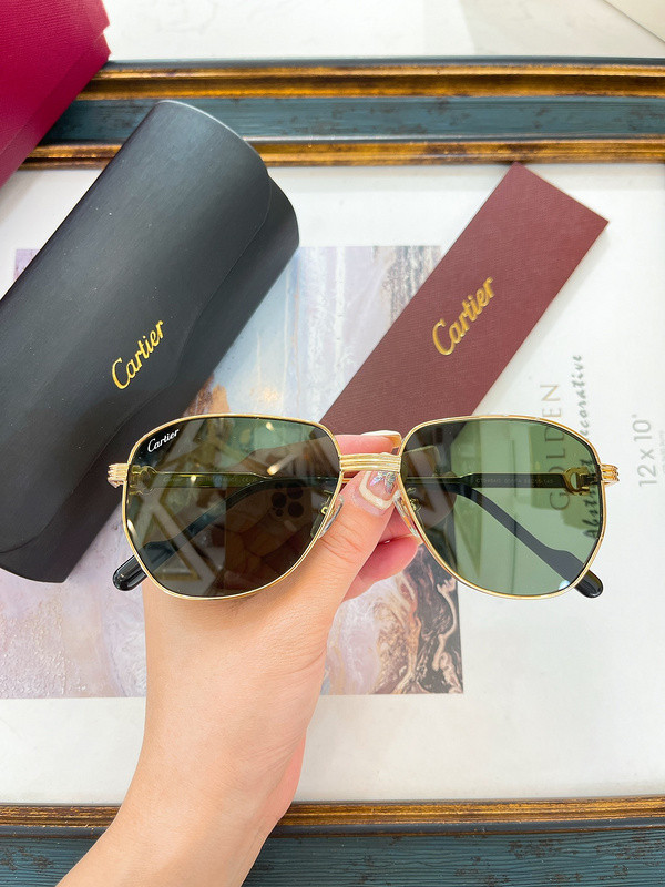 Cartier Sunglasses AAAA-7233