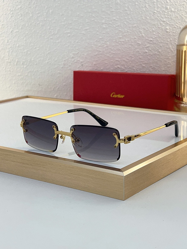 Cartier Sunglasses AAAA-7370