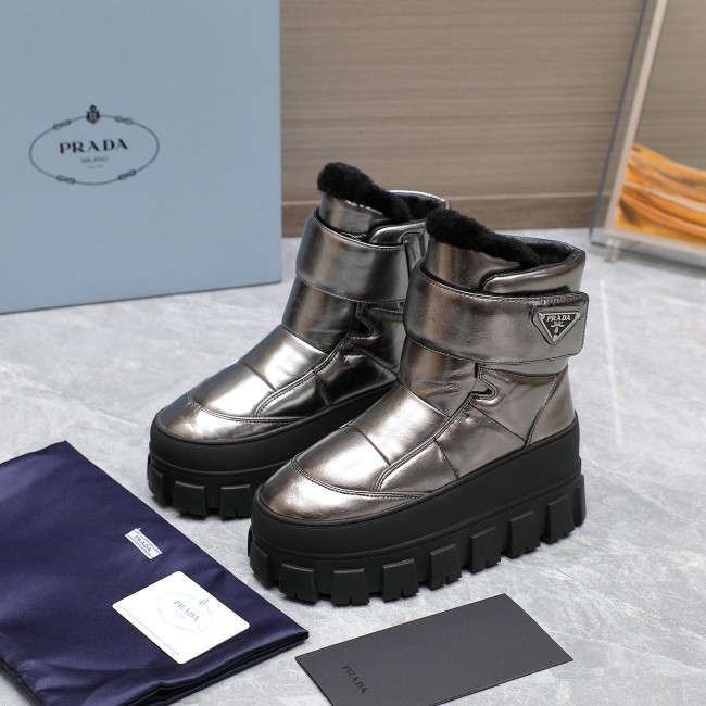 Prada women shoes 1:1 quality-598