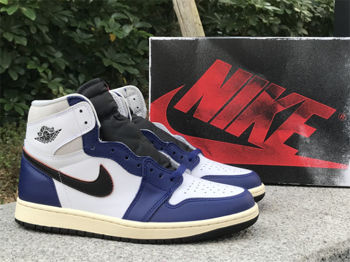 Authentic Air Jordan 1 High OG Rare Air “Deep Royal Blue”