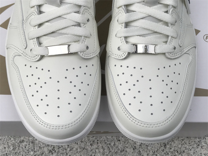 Authentic Travis Scott X Air Jordan 1 Retro Low OG SP White Party