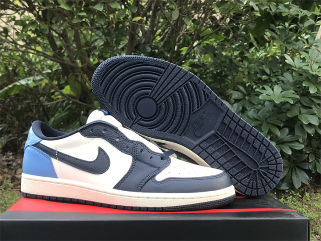 Authentic Air Jordan 1 Low OG “Obsidian” GS