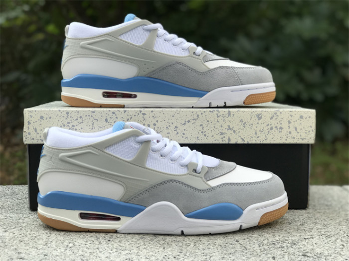 Authentic Air jordan 4 RM “White Neutral Grey”