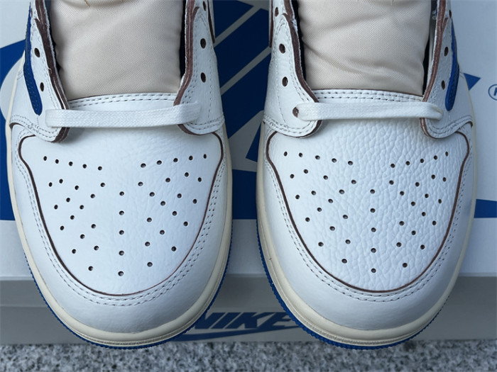 Authentic Travis Scott x fragment design x Air Jordan 1 Low OG