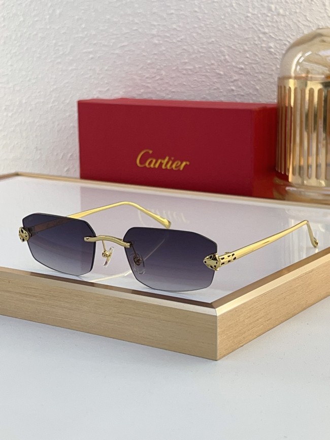 Cartier Sunglasses AAAA-7756
