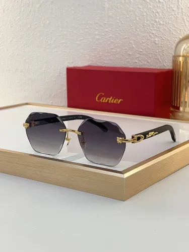 Cartier Sunglasses AAAA-7857