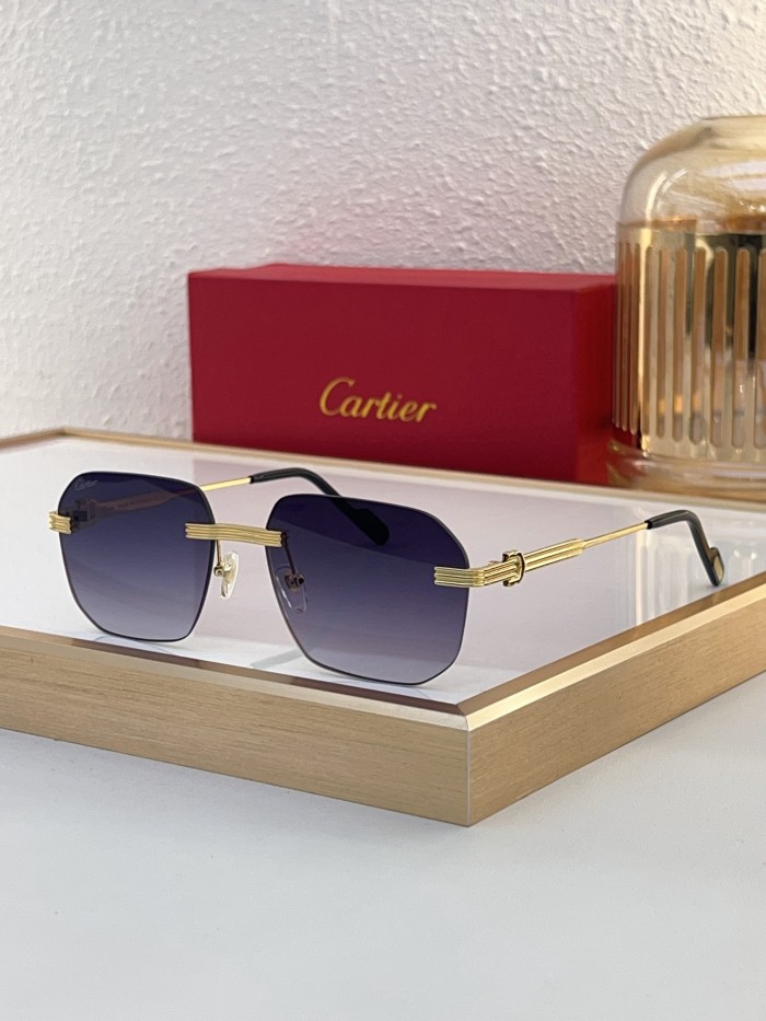 Cartier Sunglasses AAAA-7826