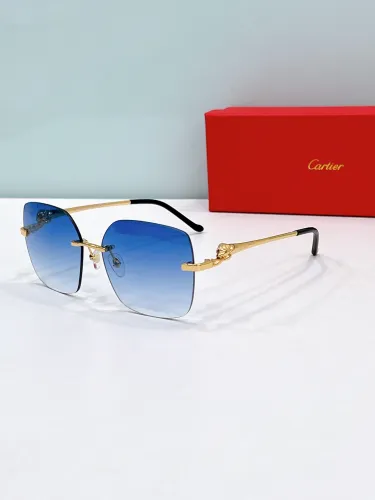 Cartier Sunglasses AAAA-7556