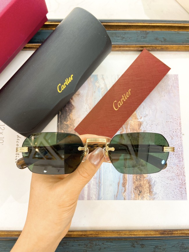 Cartier Sunglasses AAAA-7802