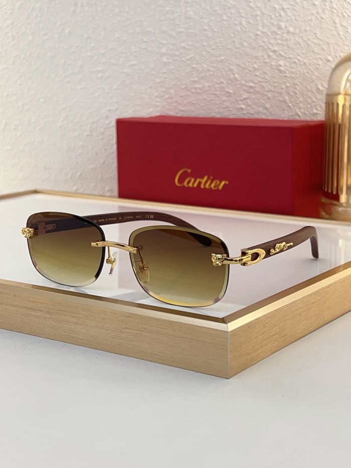Cartier Sunglasses AAAA-7840