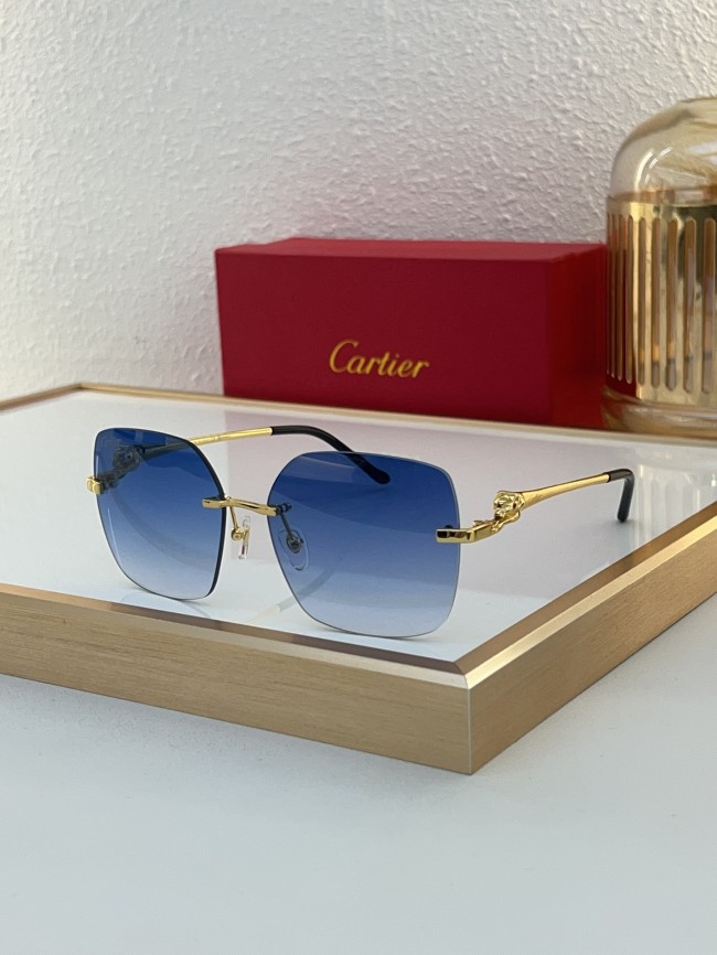 Cartier Sunglasses AAAA-7605