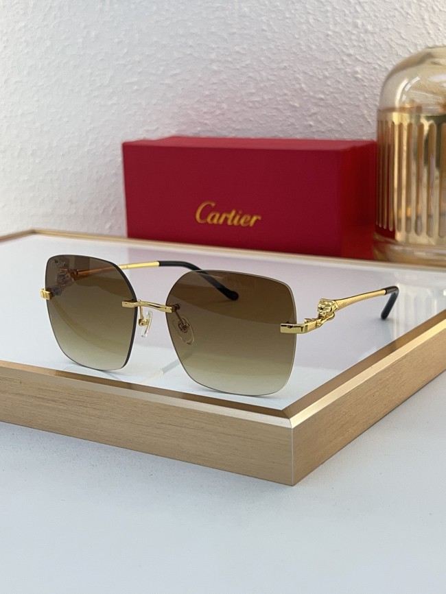 Cartier Sunglasses AAAA-7606
