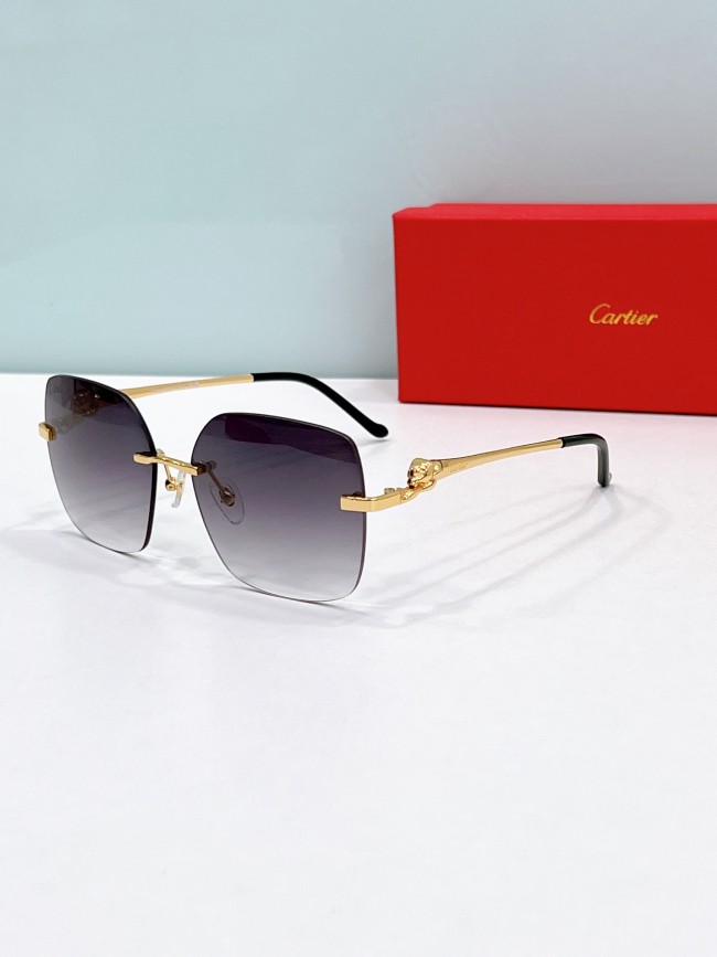 Cartier Sunglasses AAAA-7555