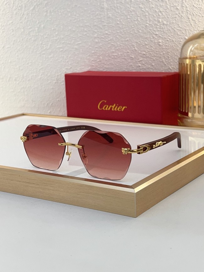 Cartier Sunglasses AAAA-7855