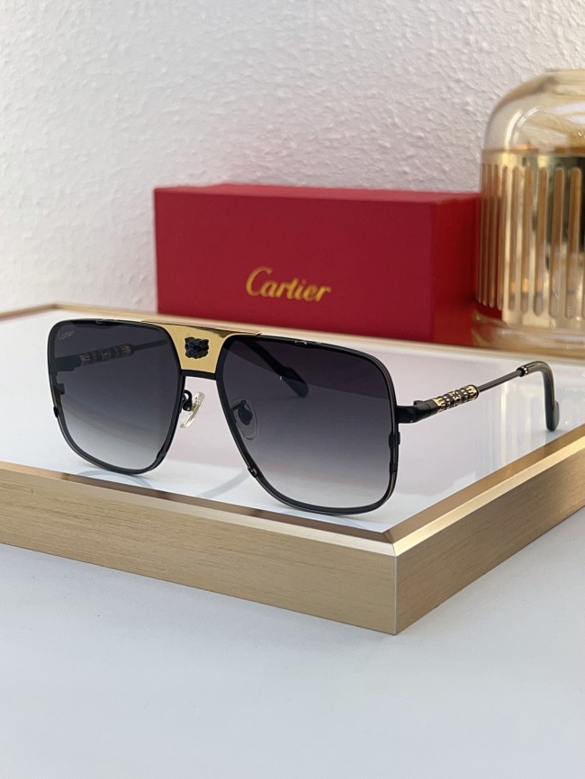 Cartier Sunglasses AAAA-7942