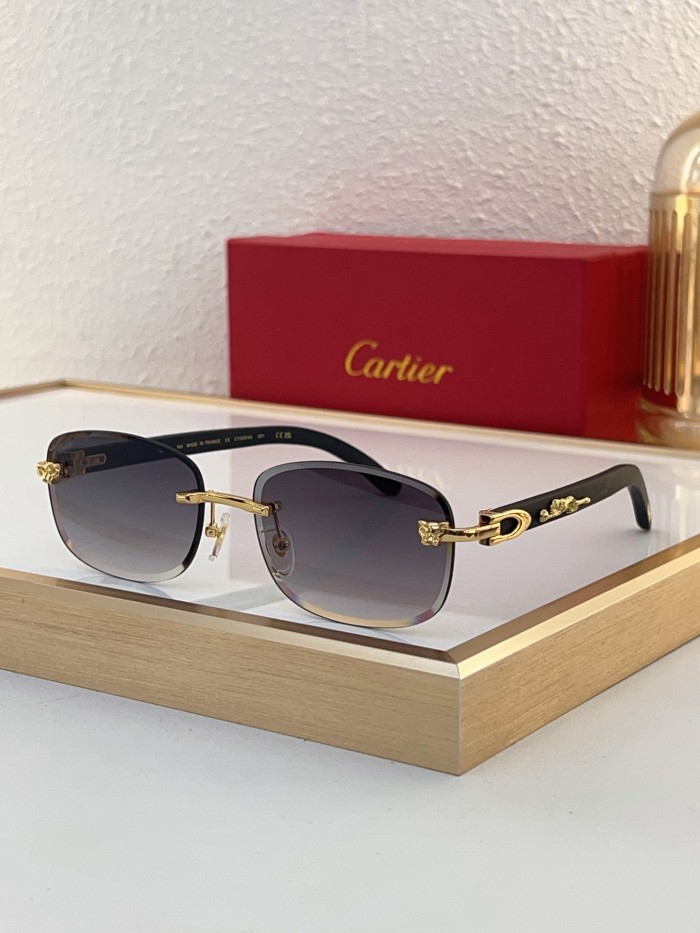Cartier Sunglasses AAAA-7841