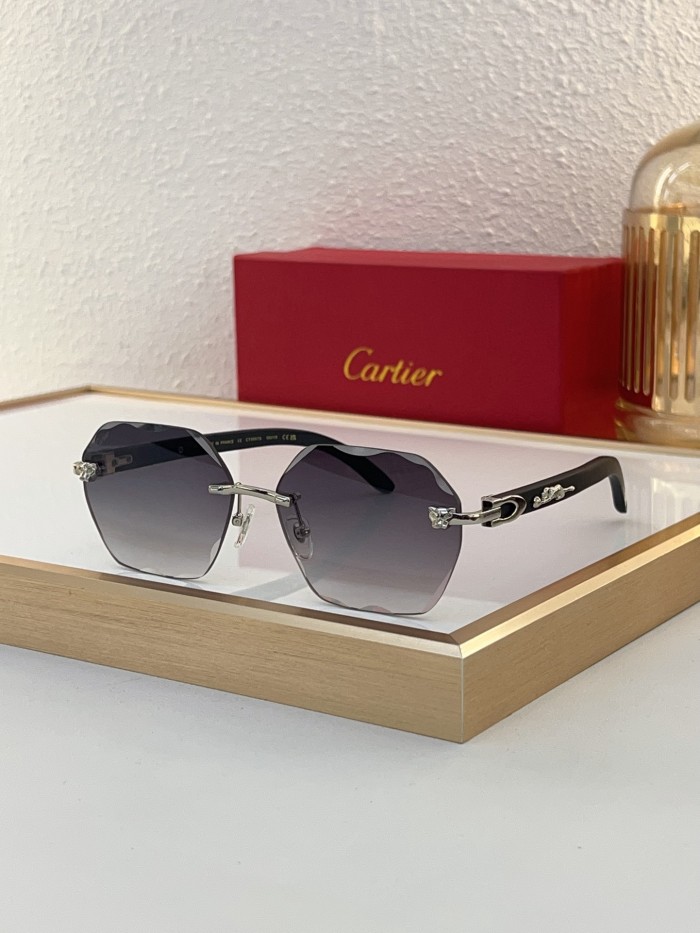 Cartier Sunglasses AAAA-7854