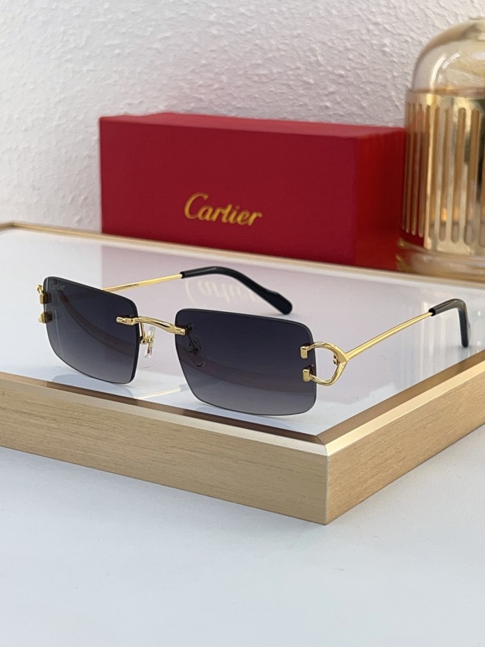 Cartier Sunglasses AAAA-7875