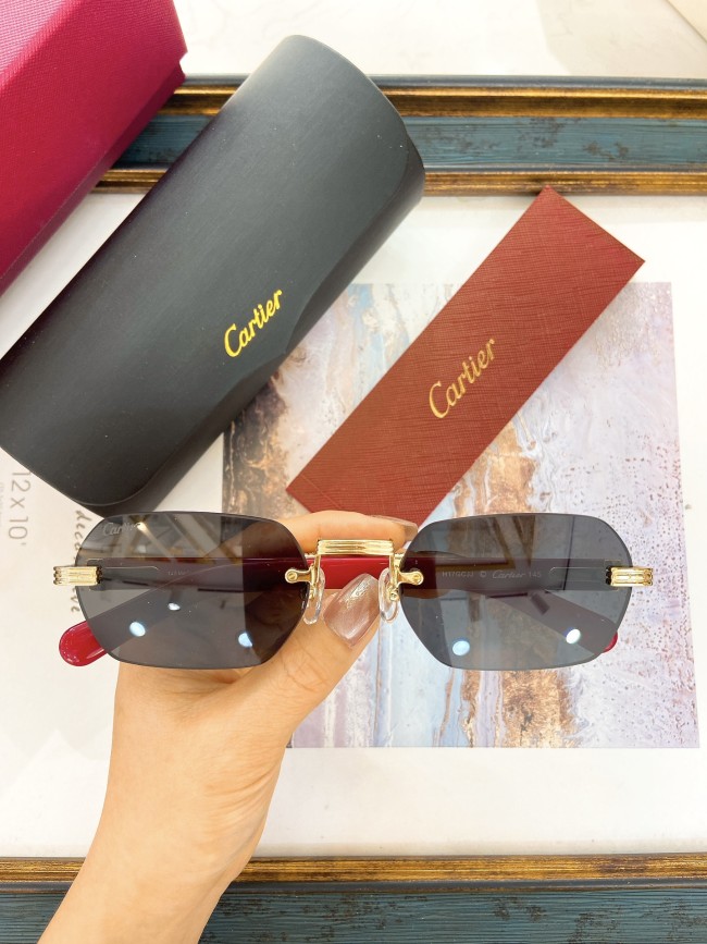 Cartier Sunglasses AAAA-7799