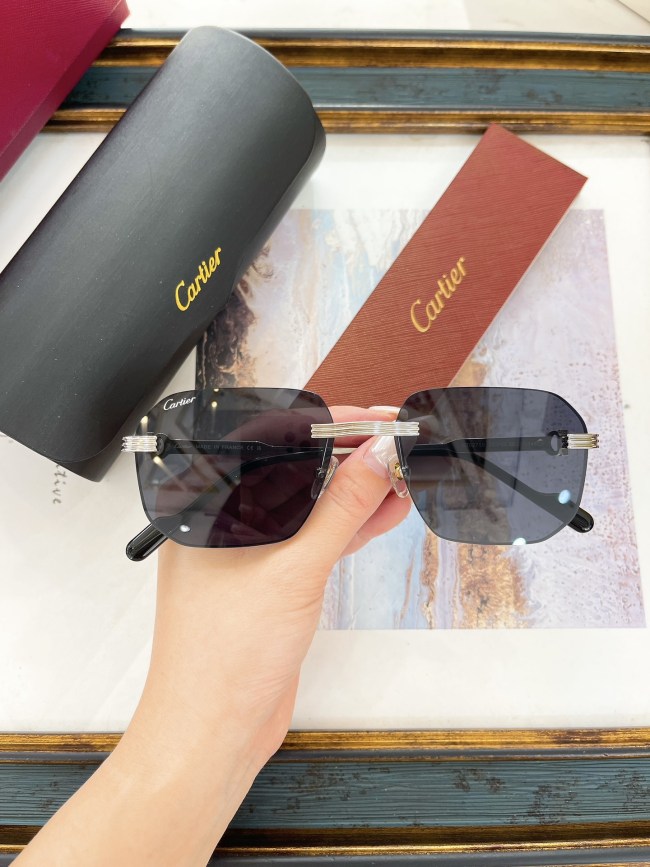 Cartier Sunglasses AAAA-7789