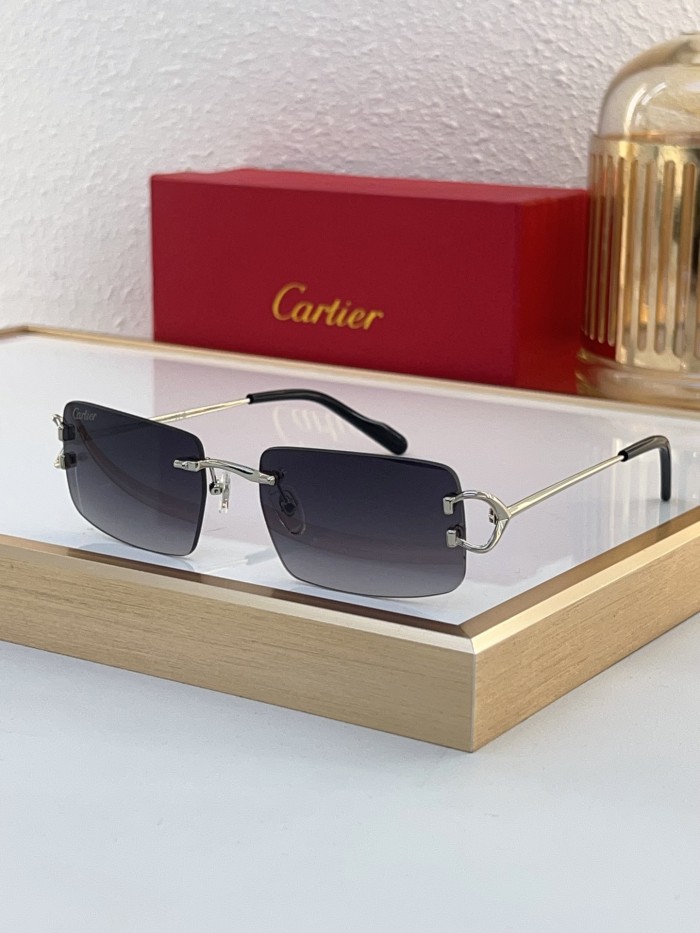Cartier Sunglasses AAAA-7874