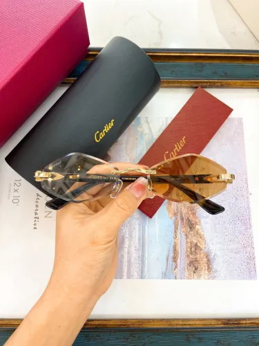 Cartier Sunglasses AAAA-7635