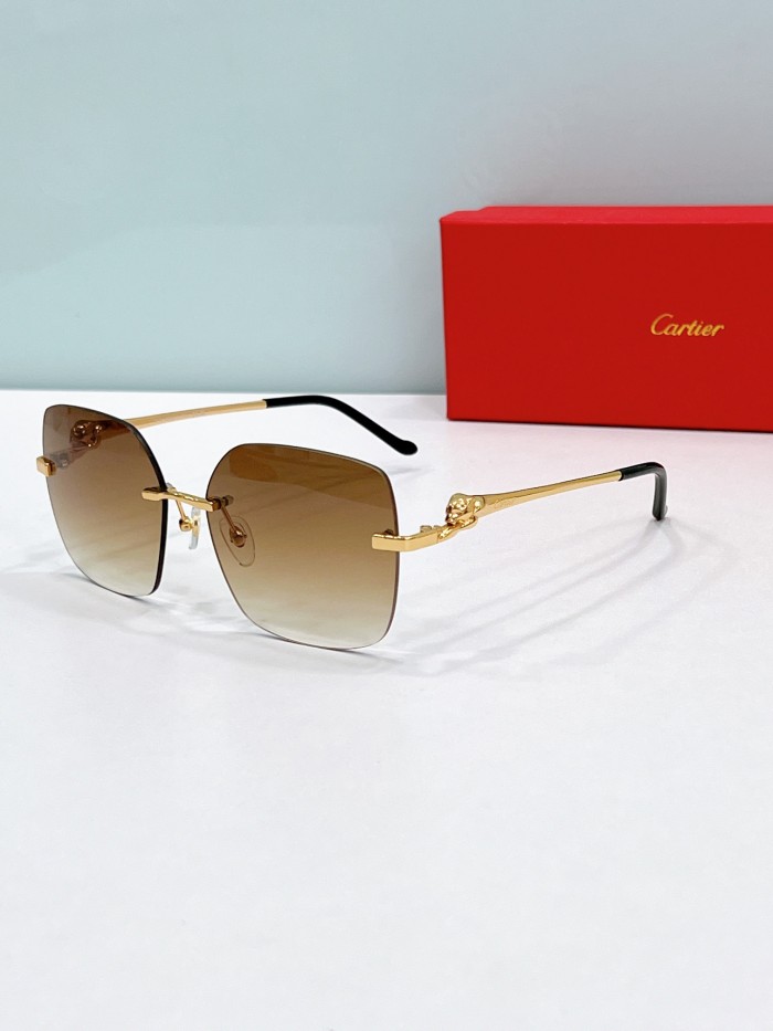Cartier Sunglasses AAAA-7553